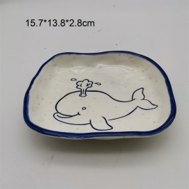 CERAMIC OCEAN PLATE